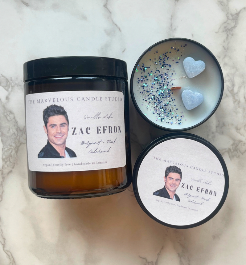 Zac Efron Candle