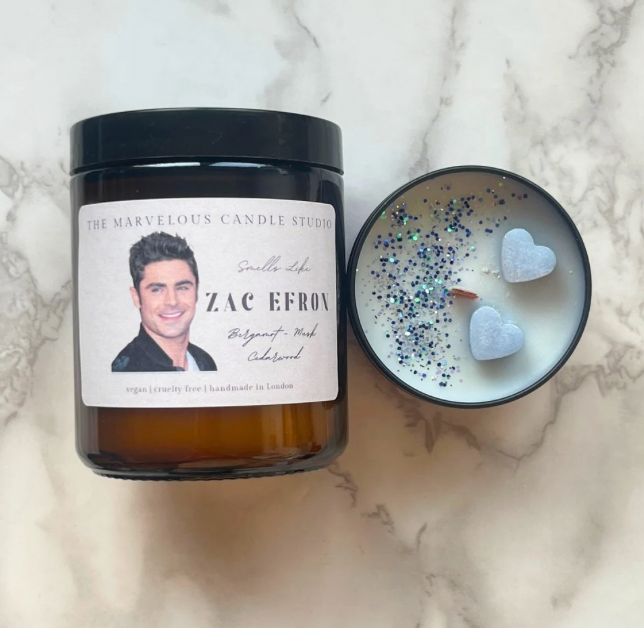 Zac Efron Candle