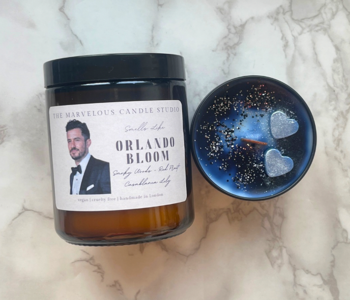 Orlando Bloom Candle