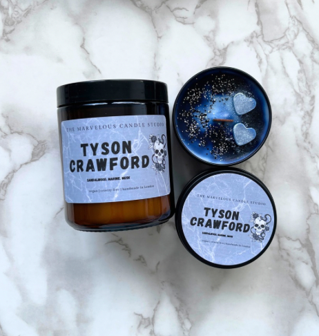 Tyson Crawford Candle | The Sacrifice Shantel Tessier