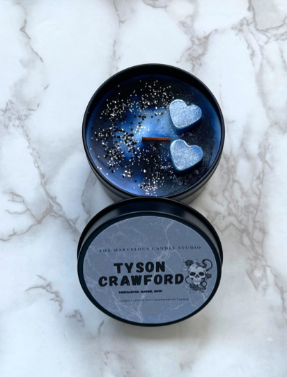 Tyson Crawford Candle | The Sacrifice Shantel Tessier