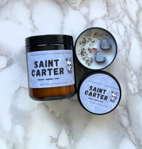 Saint Carter Candle | Carnage Shantel Tessier