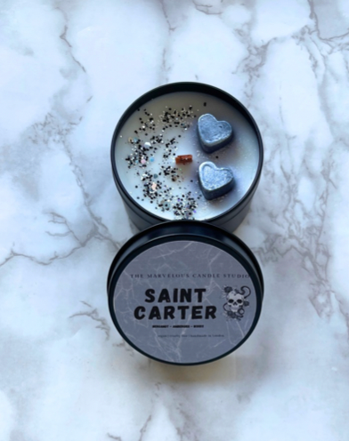 Saint Carter Candle | Carnage Shantel Tessier