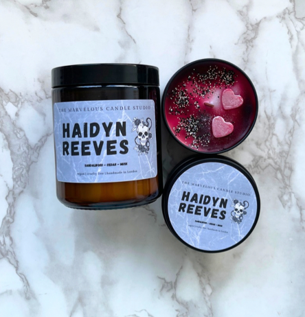 Haidyn Reeves Candle | Madness Shantel Tessier