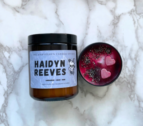 Haidyn Reeves Candle | Madness Shantel Tessier