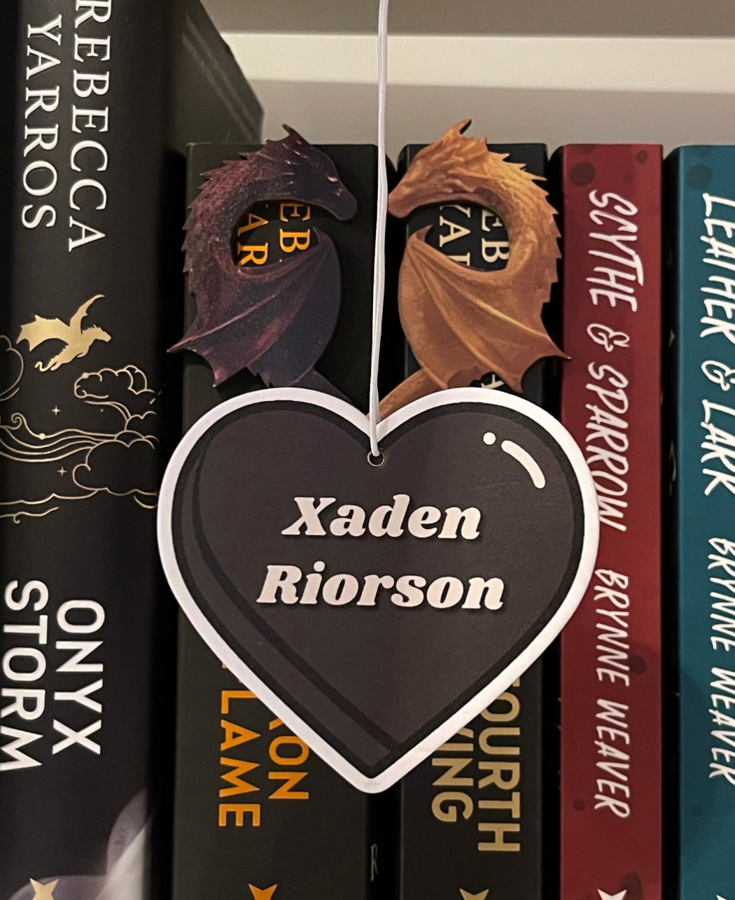 Xaden Riorson Air Freshener | Fourth Wing Bookish Car Decor