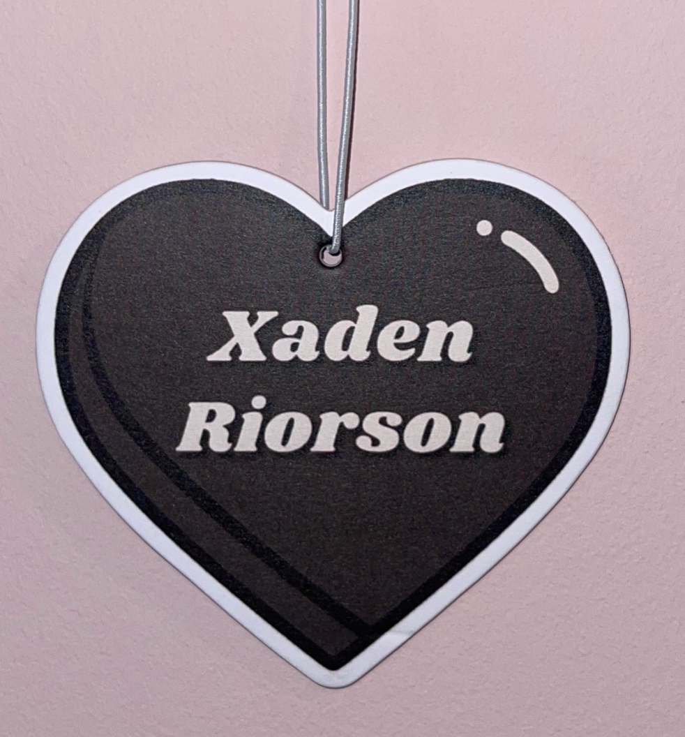 Xaden Riorson Air Freshener | Fourth Wing Bookish Car Decor