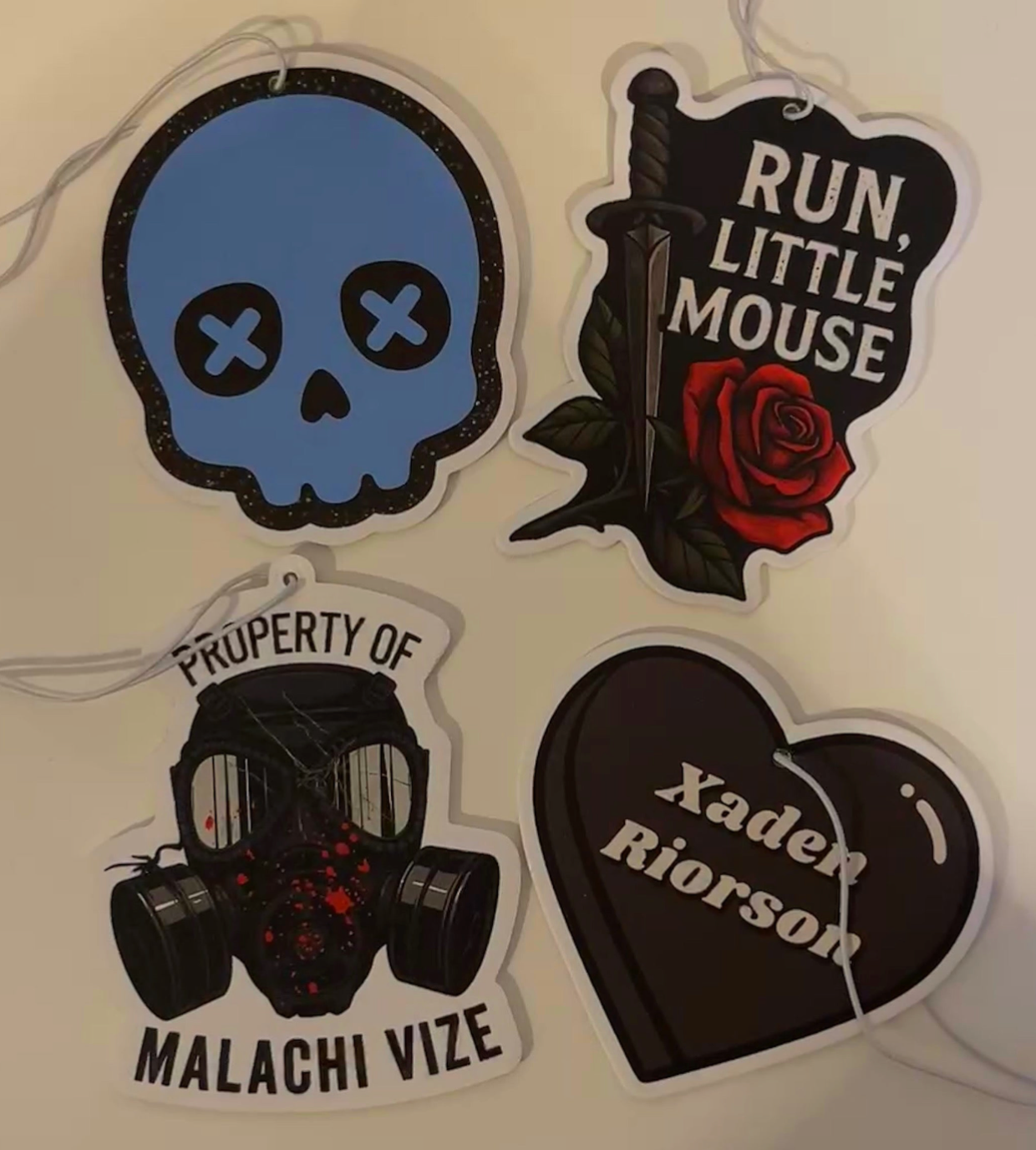 Xaden Riorson Air Freshener | Fourth Wing Bookish Car Decor