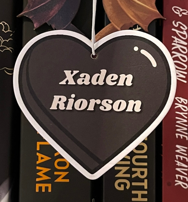 Xaden Riorson Air Freshener | Fourth Wing Bookish Car Decor