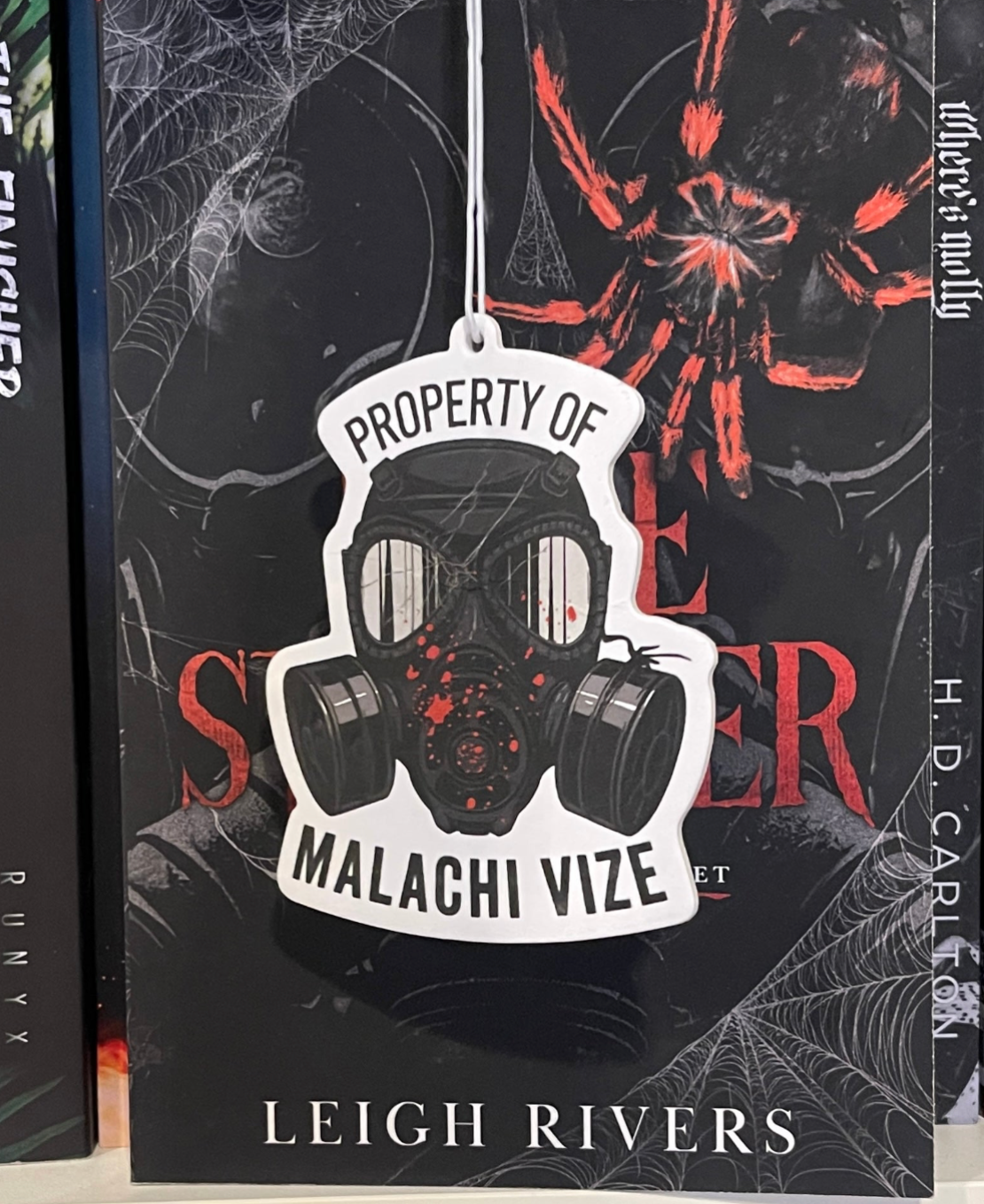 Malachi Vize Air Freshener | Little Stranger Dark Romance Gift