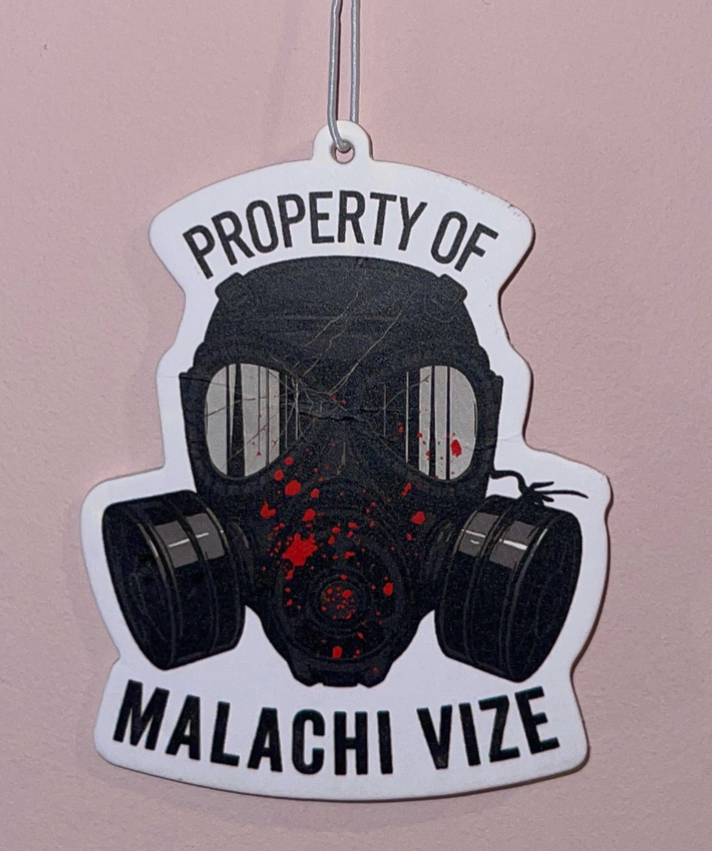 Malachi Vize Air Freshener | Little Stranger Dark Romance Gift