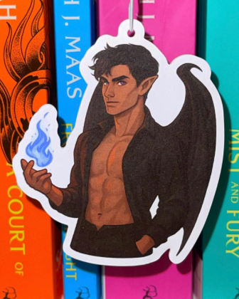 Rhysand Car Air Freshener | Rhysand ACOTAR Fan Gift
