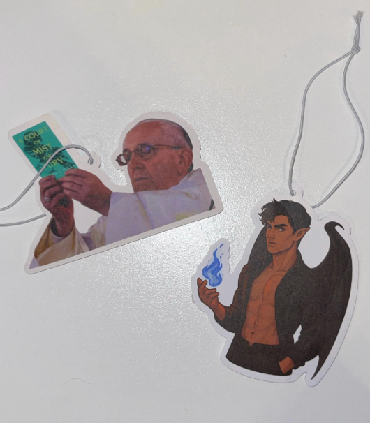 Rhysand Car Air Freshener | Rhysand ACOTAR Fan Gift