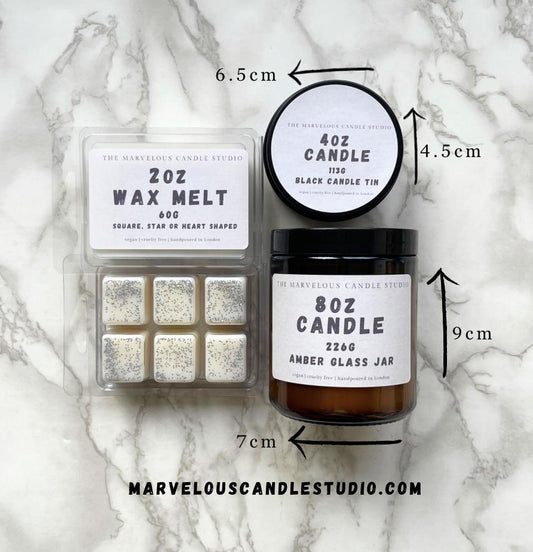 Custom Candle or Wax Melt | Personalised Character or Celebrity Scent