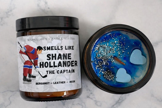 Shane Hollander Candle | Heated Rivalry | Hudson Williams | The Captain