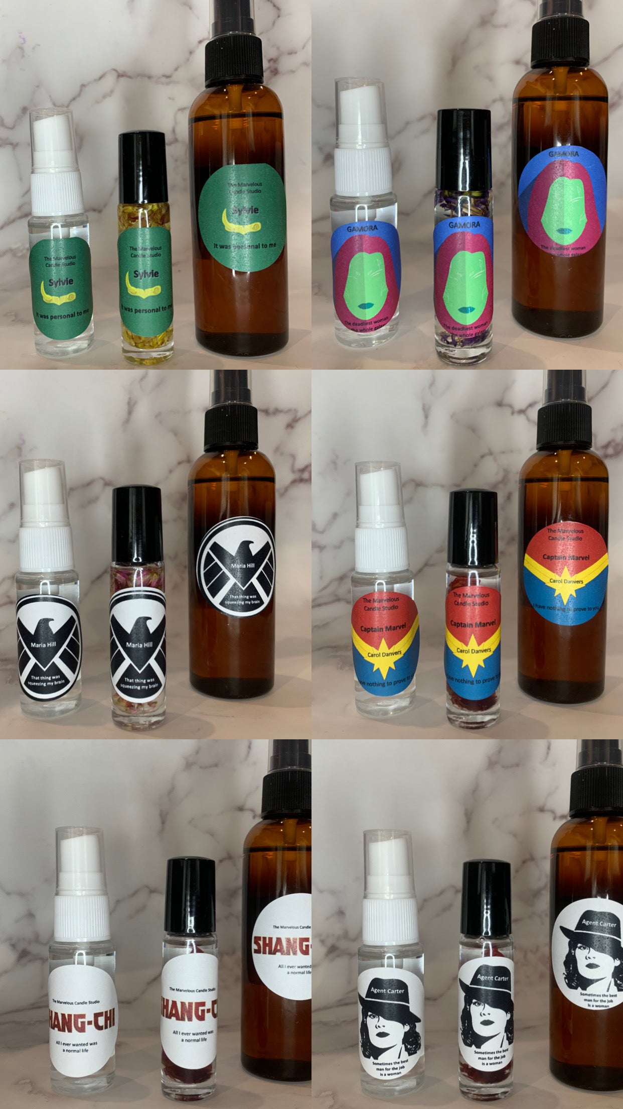 Marvel Room Sprays