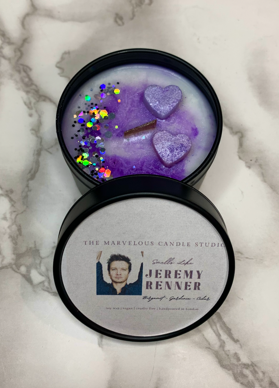 Jeremy Renner Candle