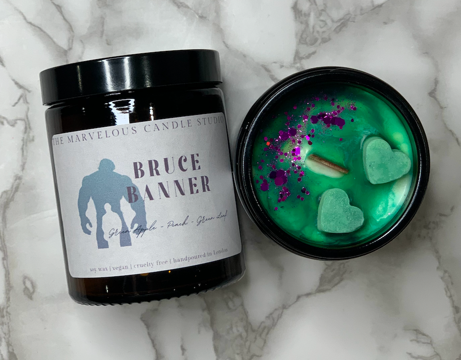 Bruce Banner / Hulk Candle