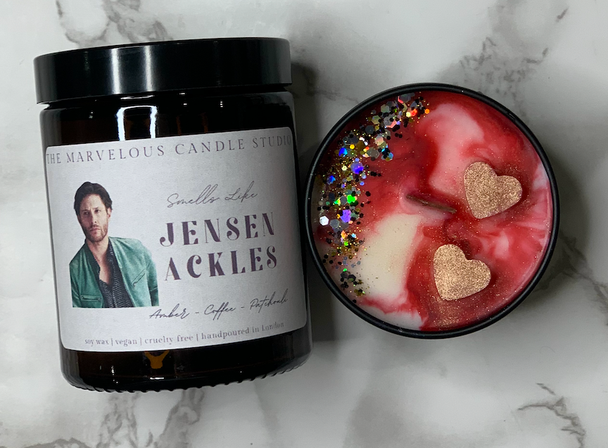 Jensen Ackles Candle