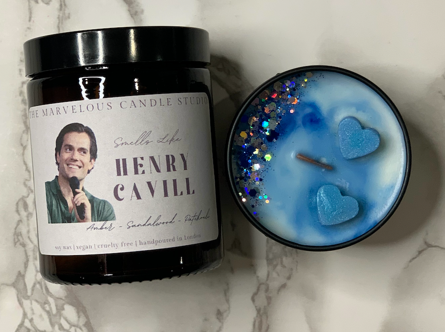 Henry Cavill Candle