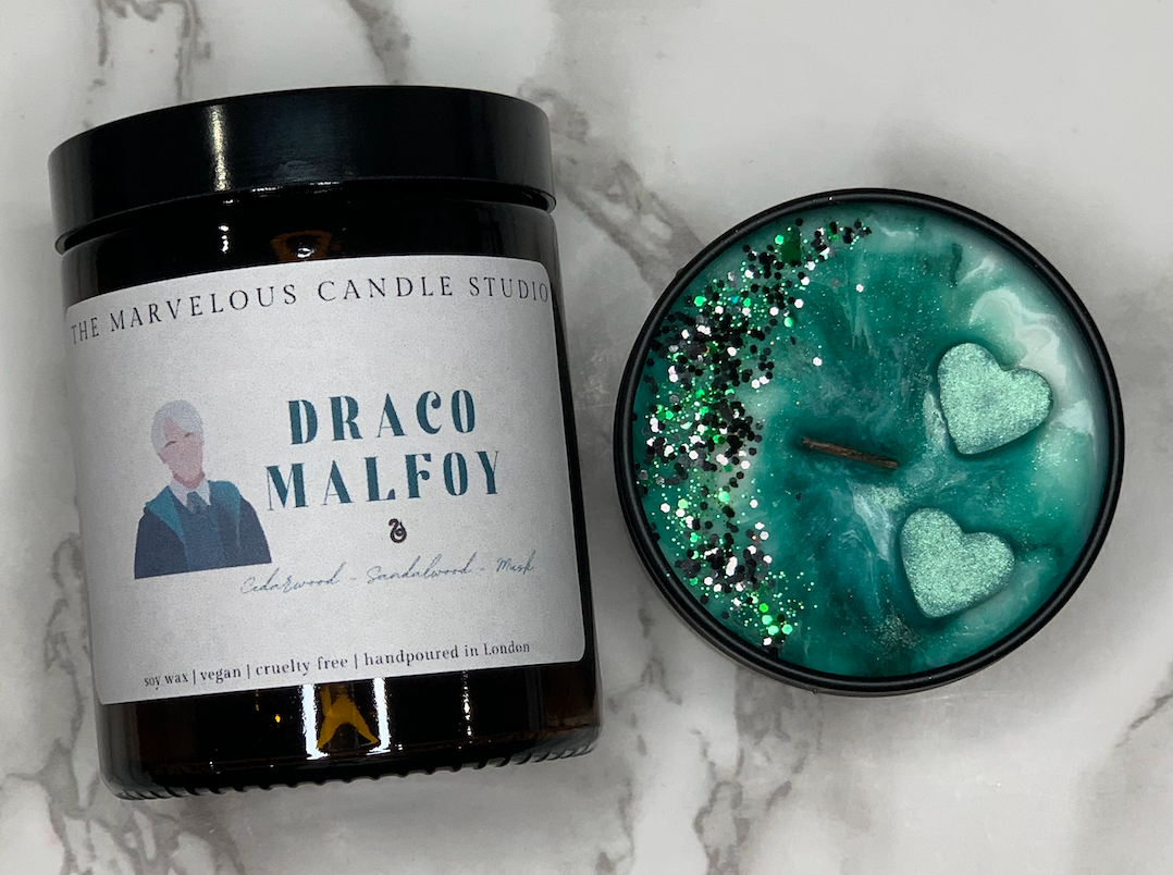 Draco Malfoy Candle