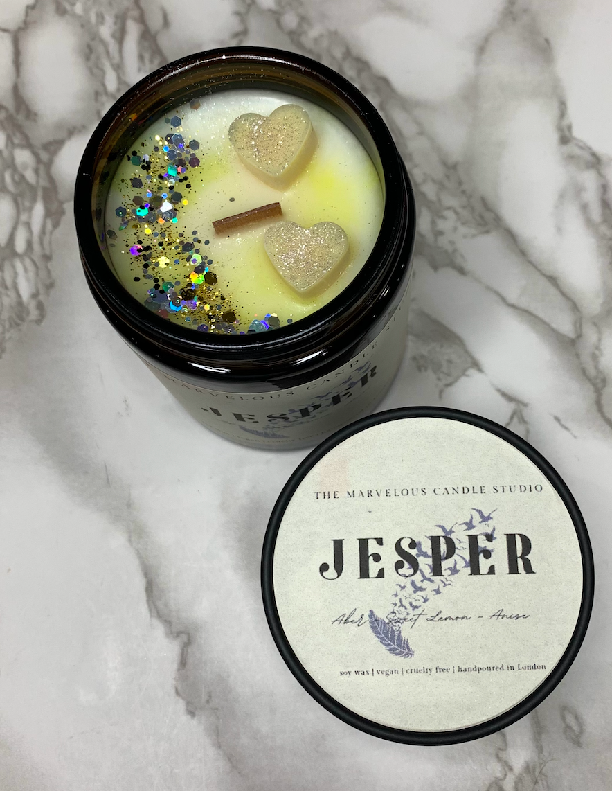 Jesper Six of Crows Candle