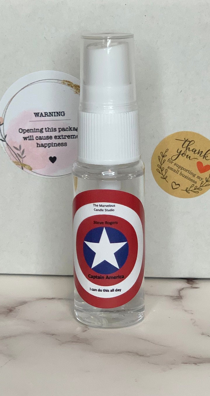 Aerosoles y perfumes para la habitación de Steve Rogers