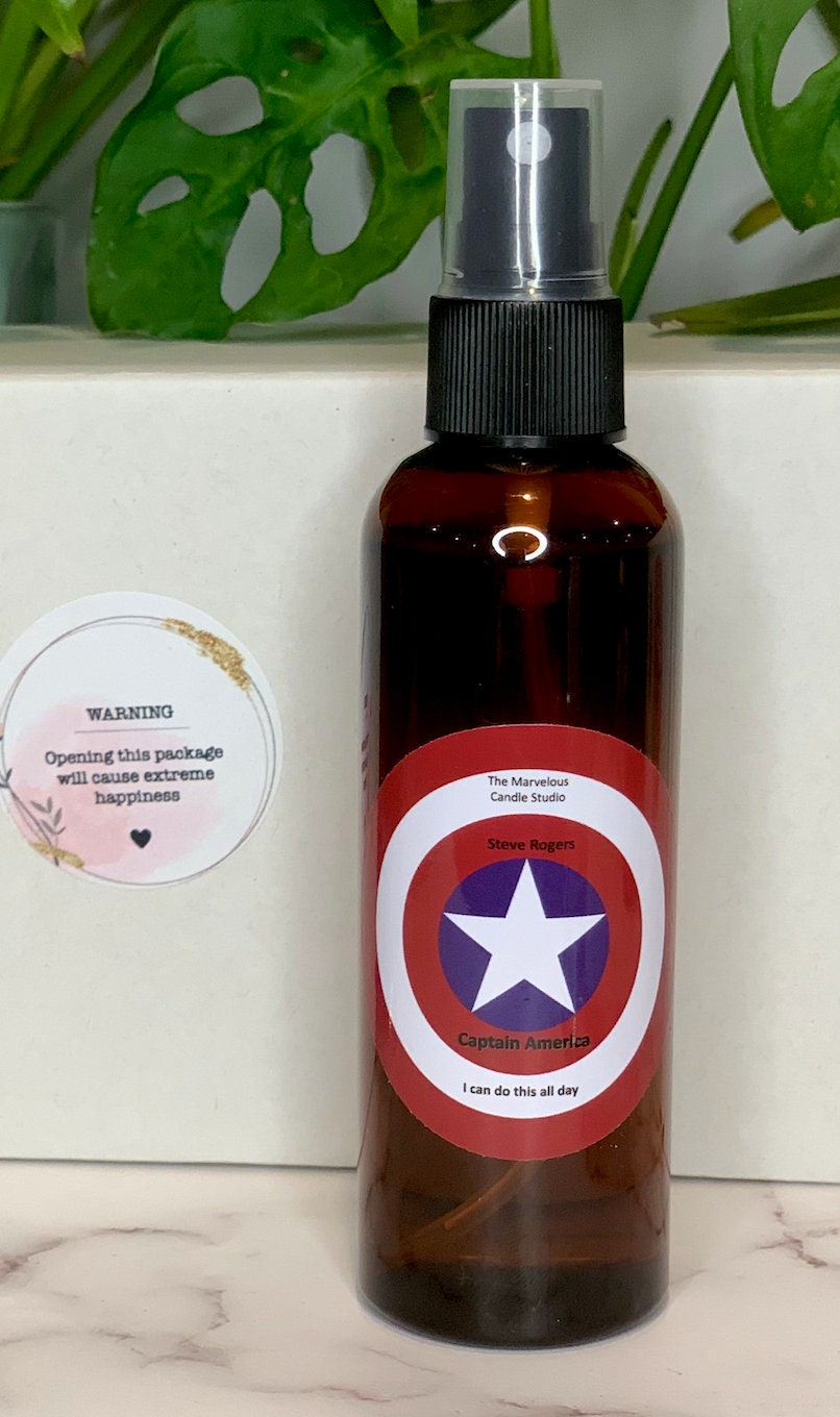 Aerosoles y perfumes para la habitación de Steve Rogers